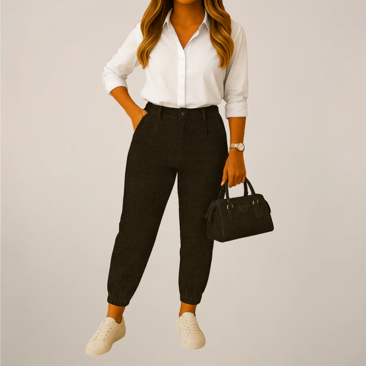 Stylish Women's Fit Office Trousers