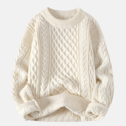 Classic Crew Neck Warm Winter Sweater