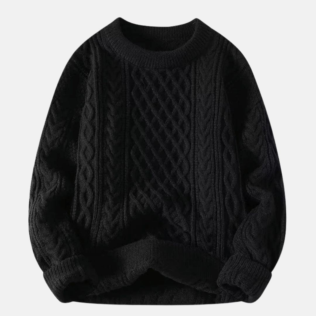 Classic Crew Neck Warm Winter Sweater