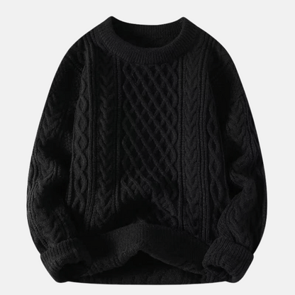 Classic Crew Neck Warm Winter Sweater