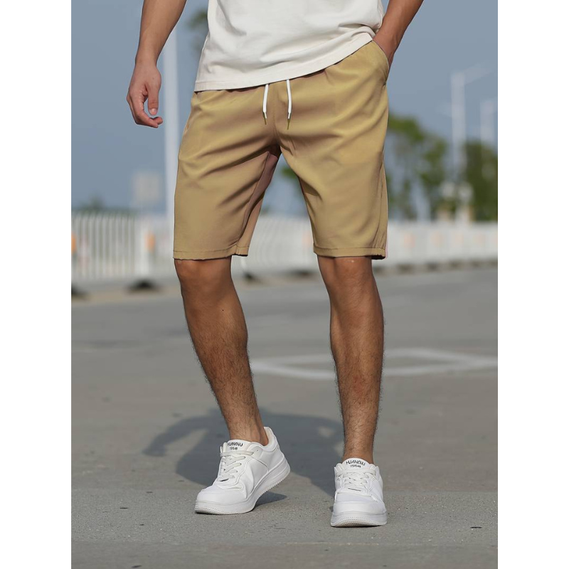Relaxed Fit Mens Athletic Shorts