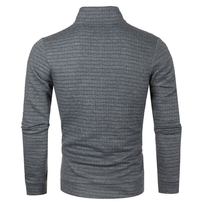 Comfortable Men's Breathable Quarter Zip Fleece Sweater