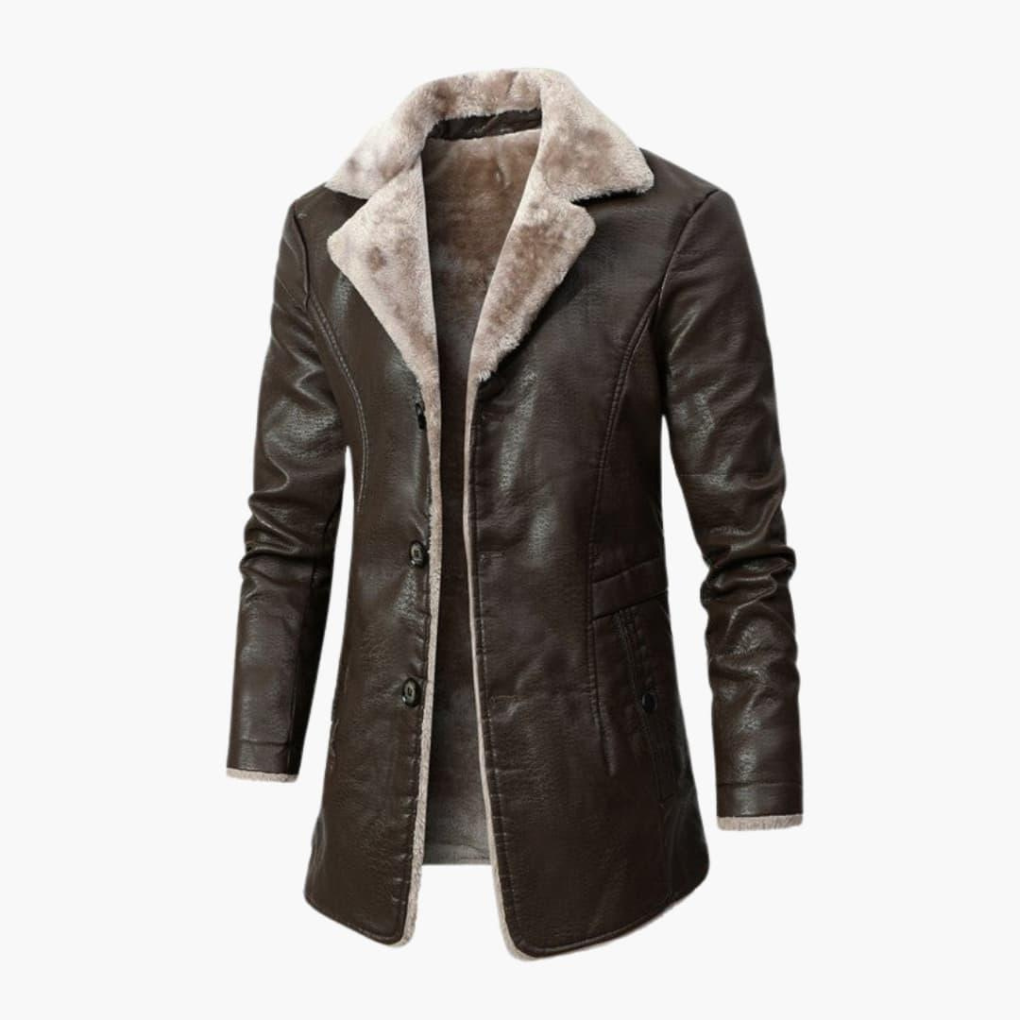 Warm Luxury Mens Wool Coat