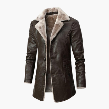 Warm Luxury Mens Wool Coat