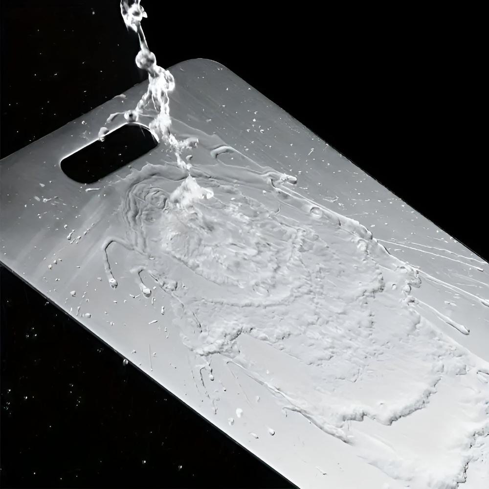 Heavy Duty Metal Chopping Board for Easy Cleaning