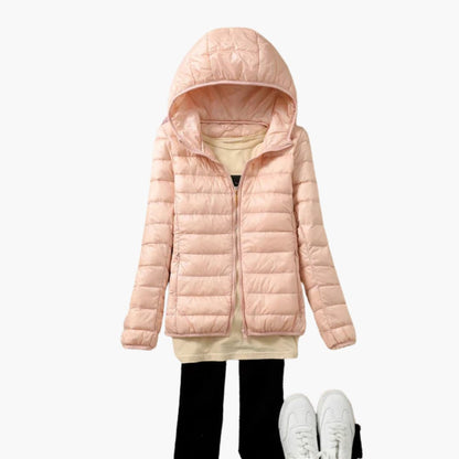 Warm Waterproof Parka for Women with Hood