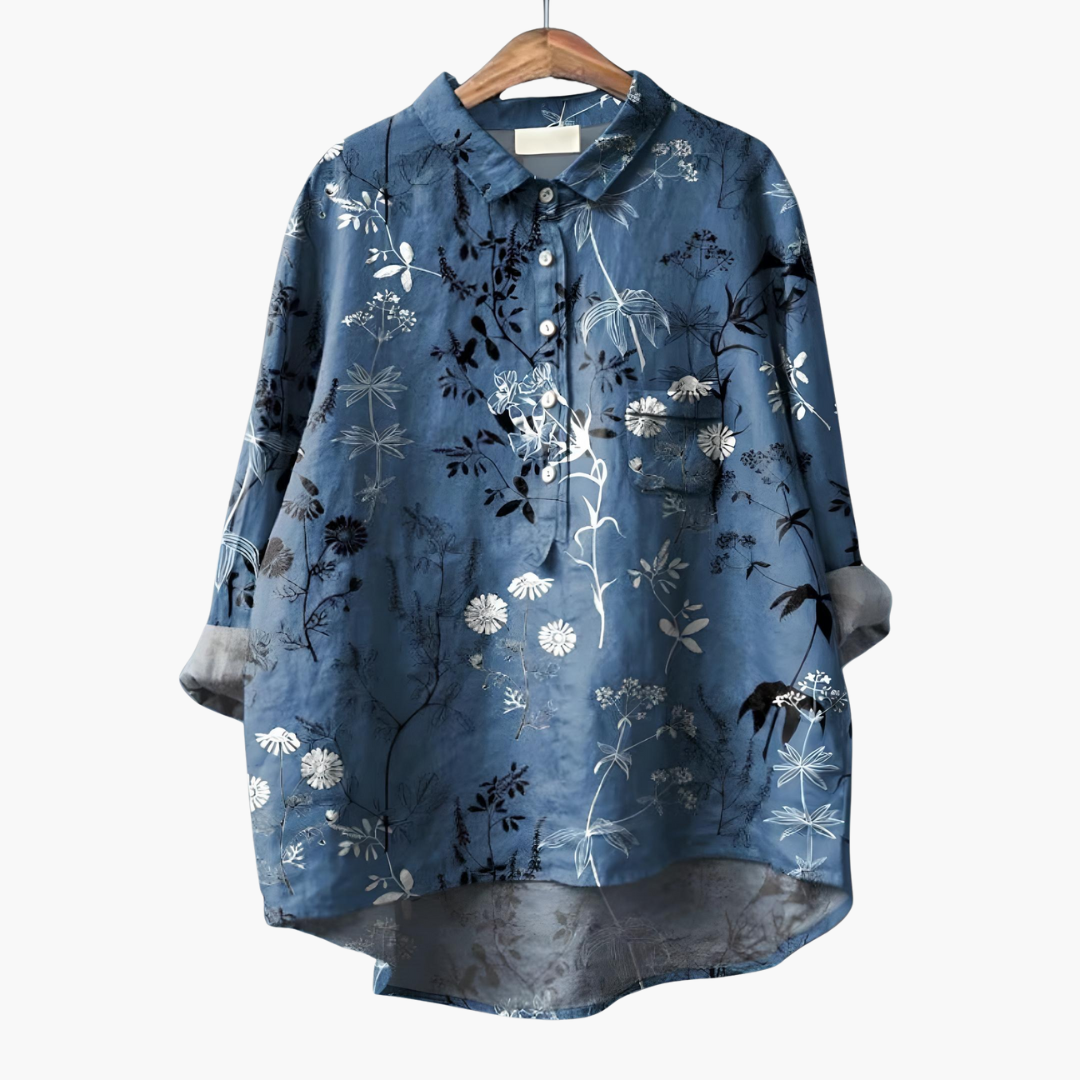 Women's Lightweight Floral Printed Summer Top
