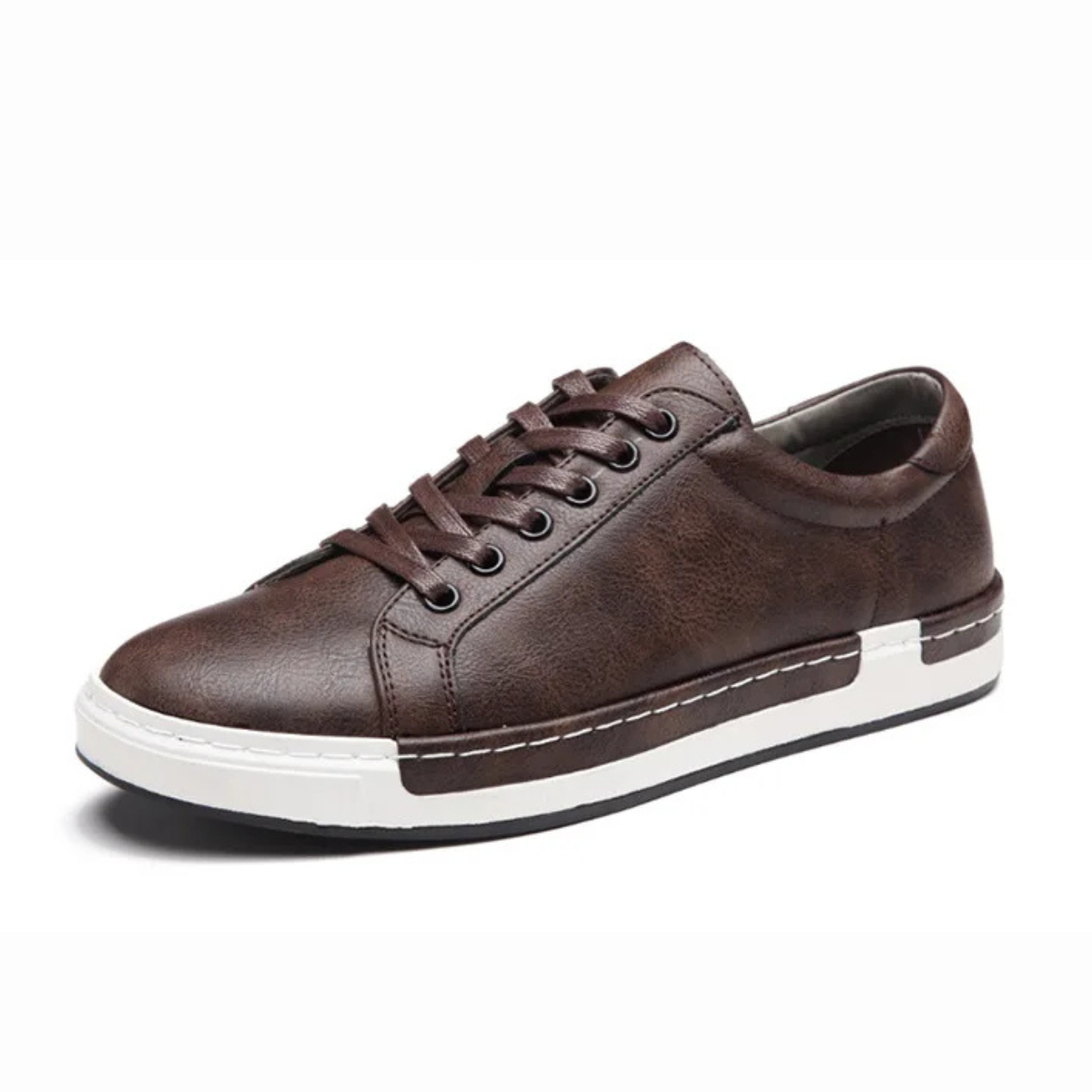 Stylish Vintage Mens Leather Lace Shoes