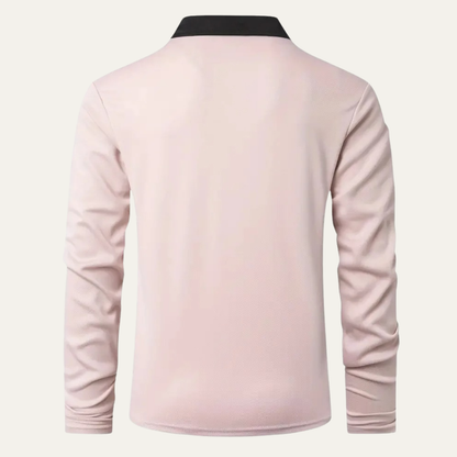 Classic Men's Slim Fit Knit Polo Sweater