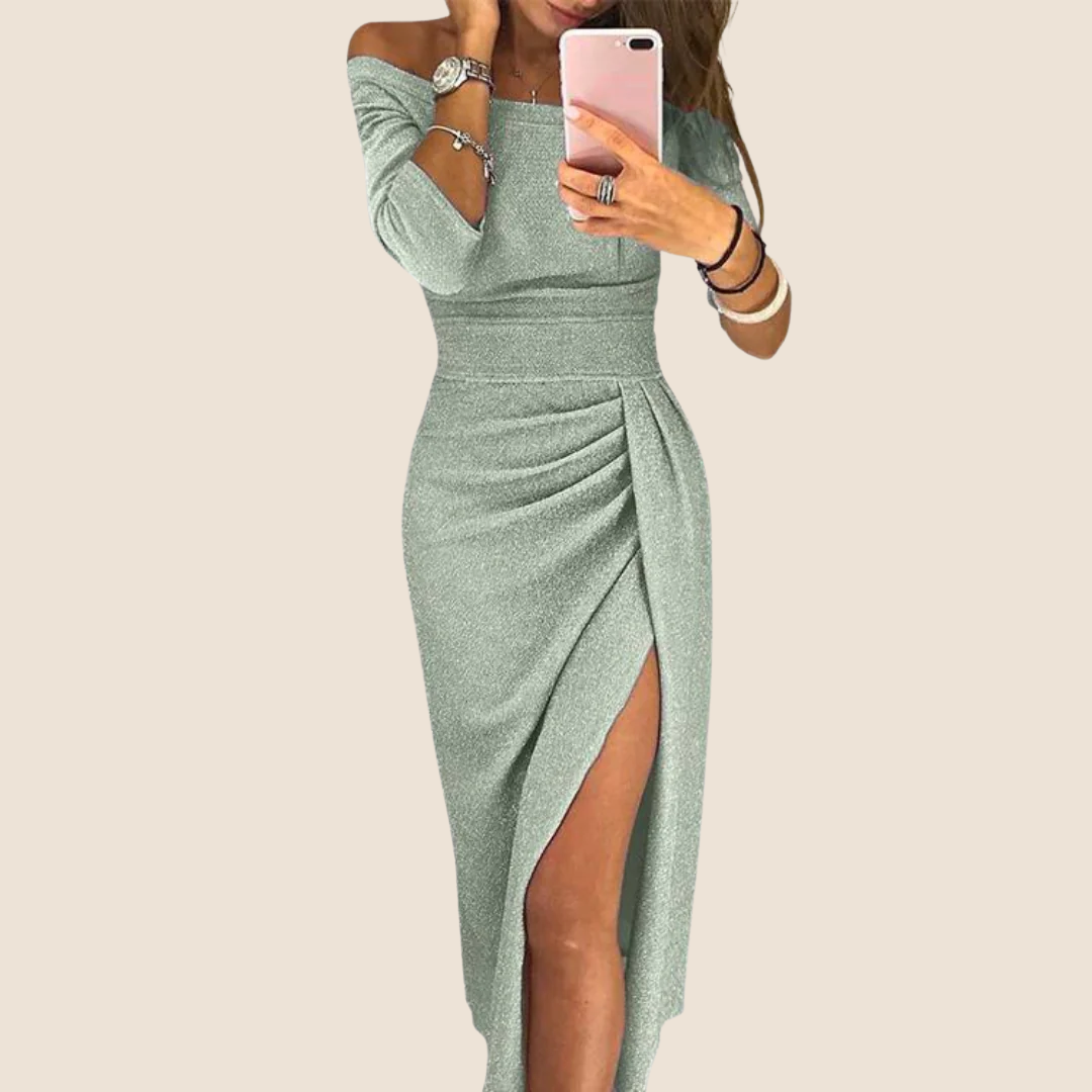 Elegant Long Summer Dress - Olytrend