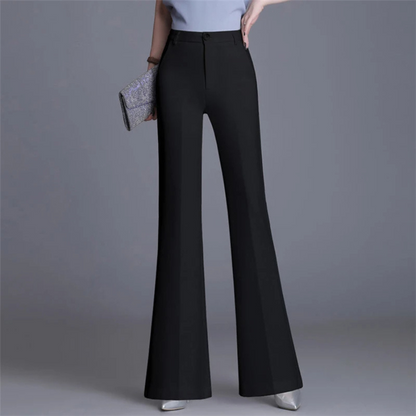 Ladies Slimming High Waisted Wide Leg Pants - Olytrend