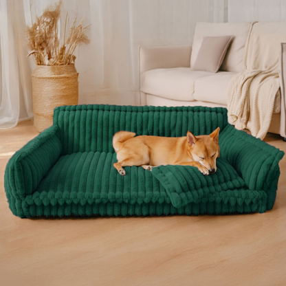 Comfortable Orthopedic Pet Dog Bed With Back Support