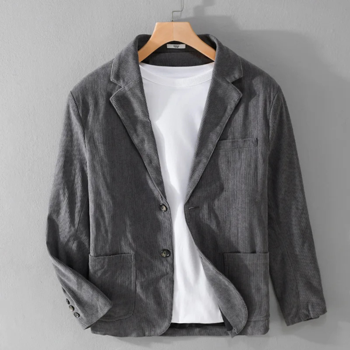 Classic Men's Corduroy Smart Work Jacket