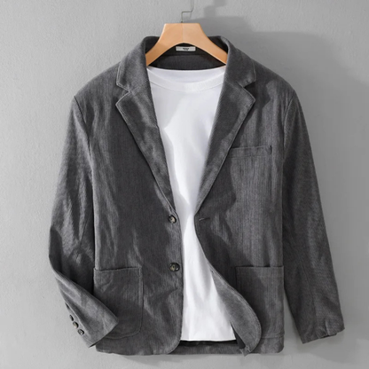 Classic Men's Corduroy Smart Work Jacket