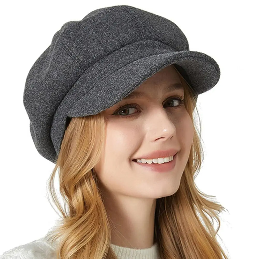 Feminine Fit Slouchy Newsboy Hat for Women - Nocini