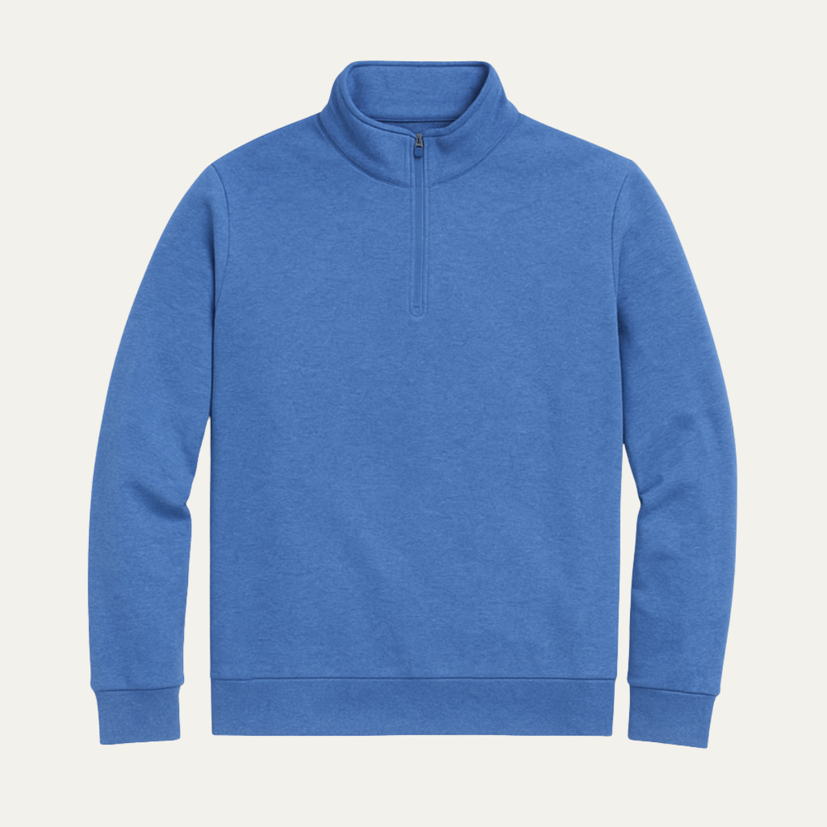 Warm Mens Fleece Zip Neck Sweater - Nocini