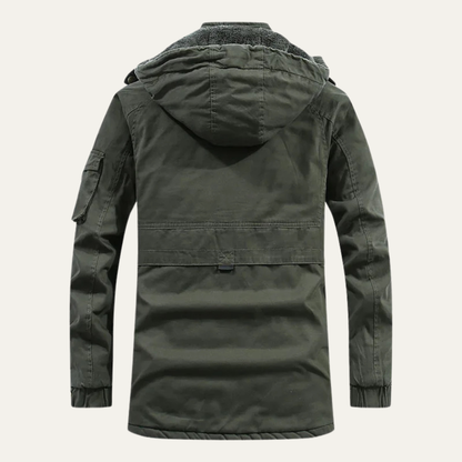 Comfy Men's Hoodie Jacket with Soft Fleece Lining