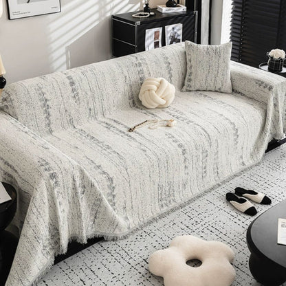 Soft Cream Colored Sofa Slipcover