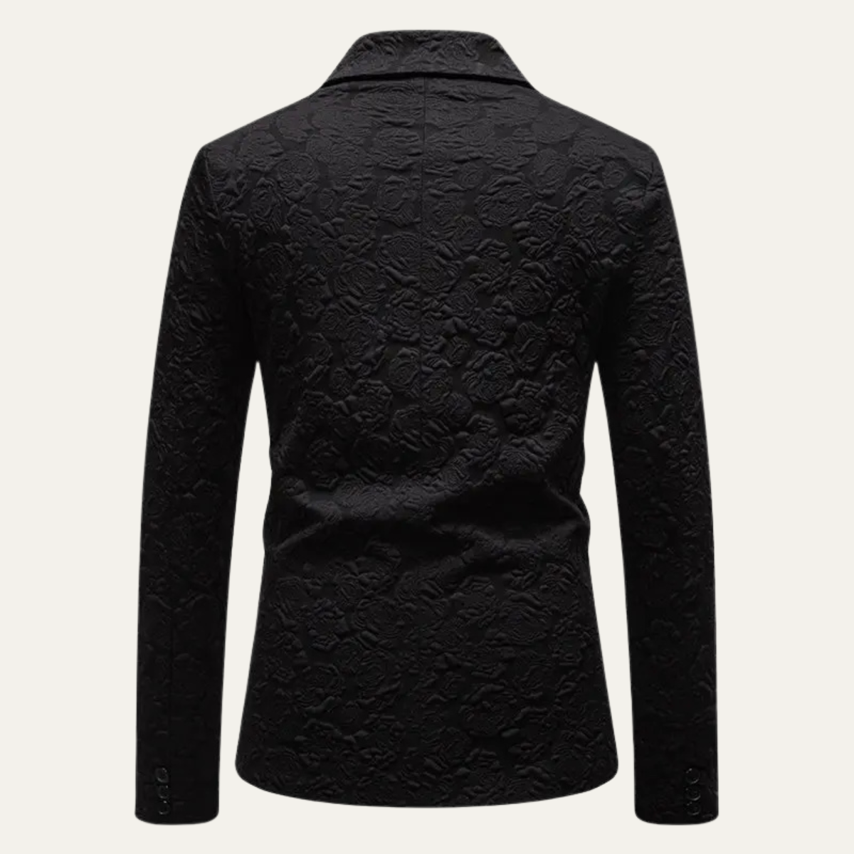 Stylish Men's Rose Print Slim Fit Blazer