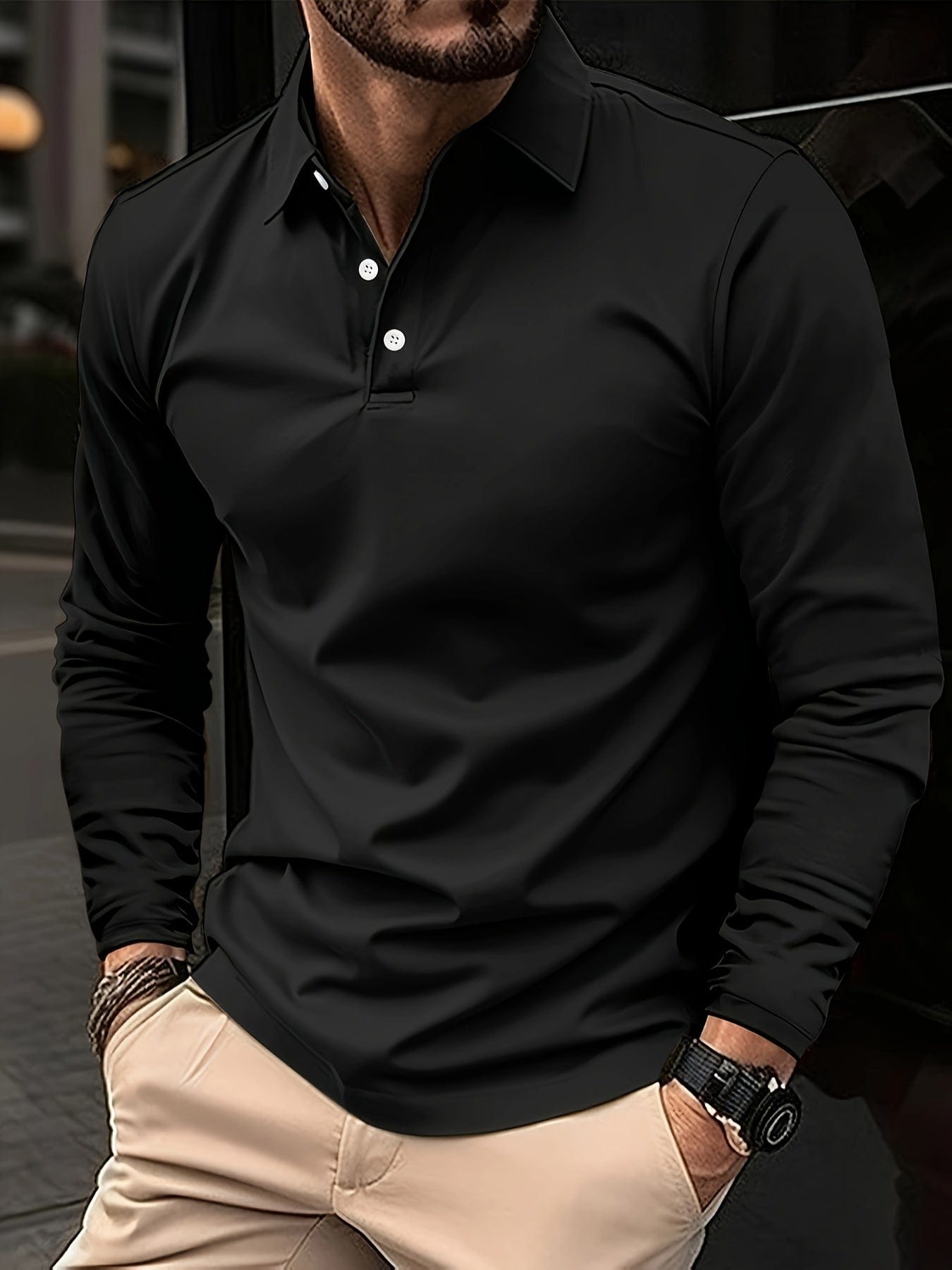 Classic Casual Polo Shirt for Men - Olytrend