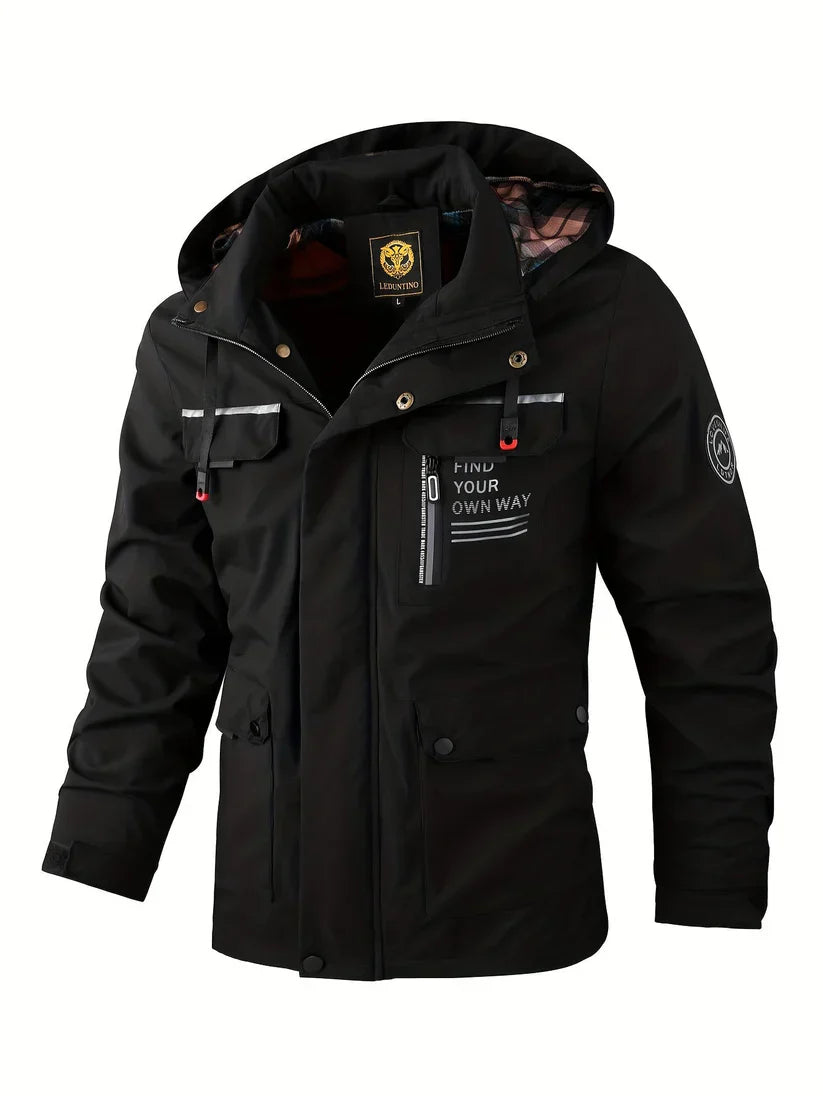 Waterproof Insulated Parka Coat for Men