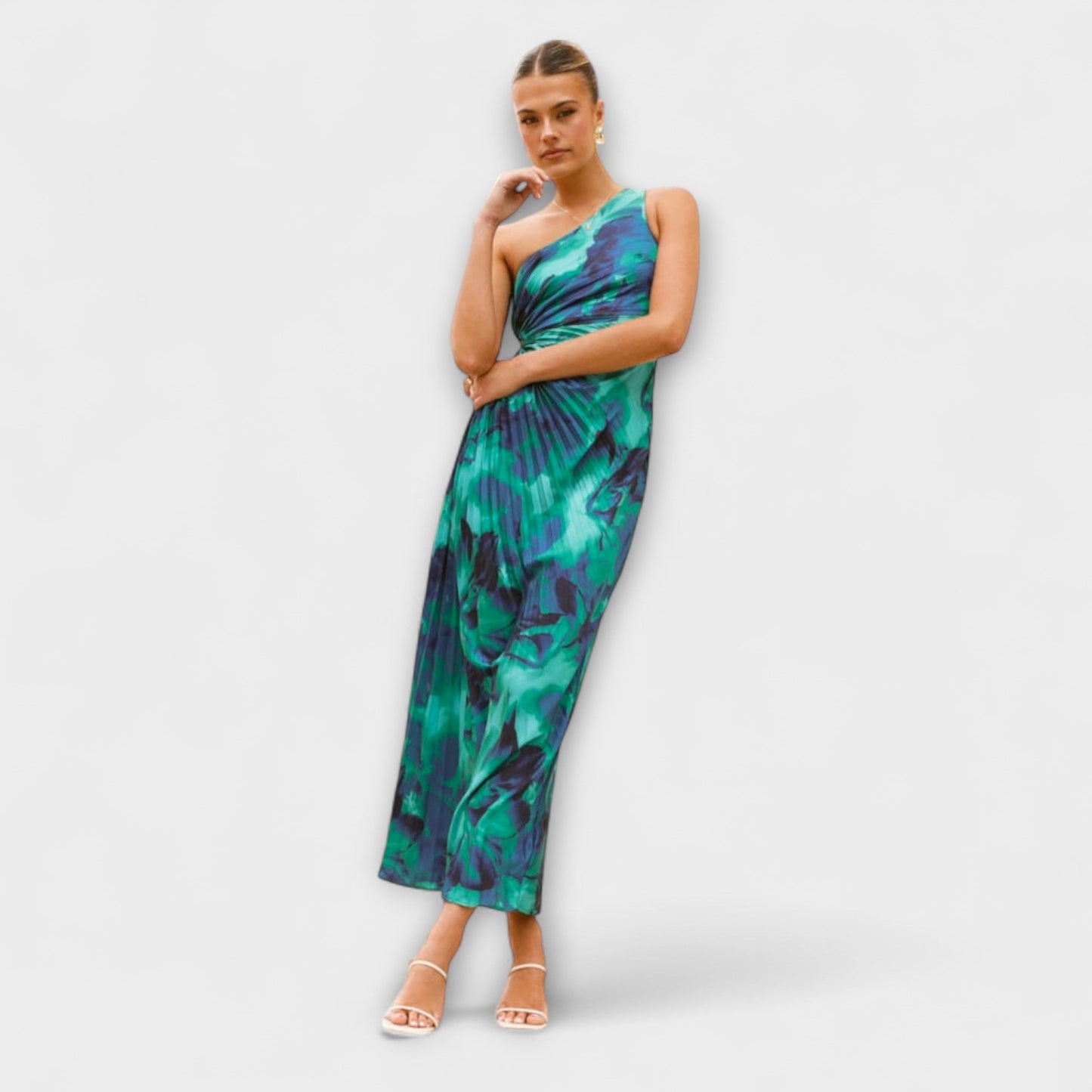 Elegant Cut Out Long Evening Dress for Women
