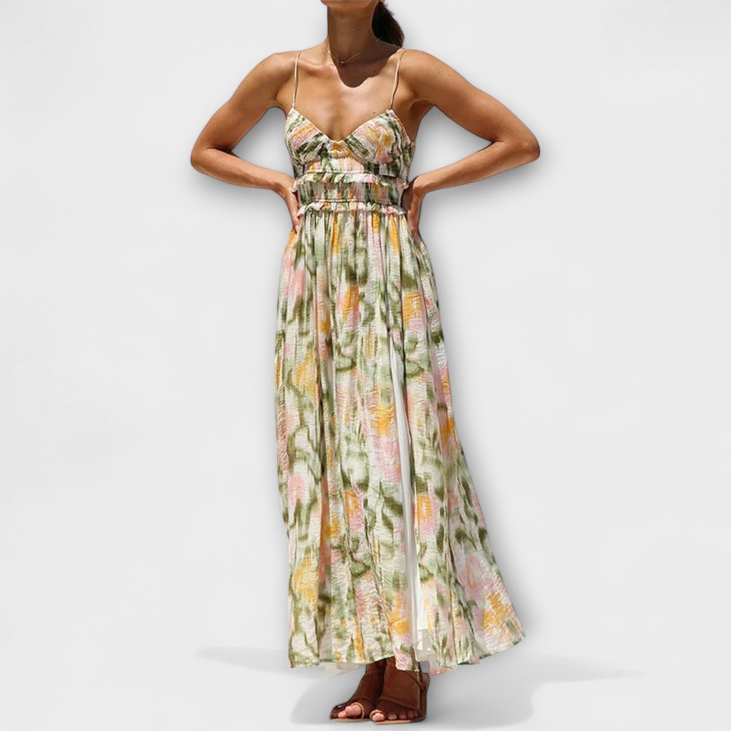 Elegant Floral Dress for Women