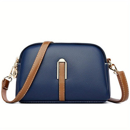 Stylish Faux Leather Small Shoulder Bag