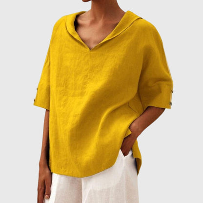 Relaxed Fit Women's Casual Blouse