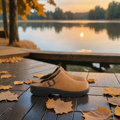Comfortable Slip On Mule Shoes - Olytrend