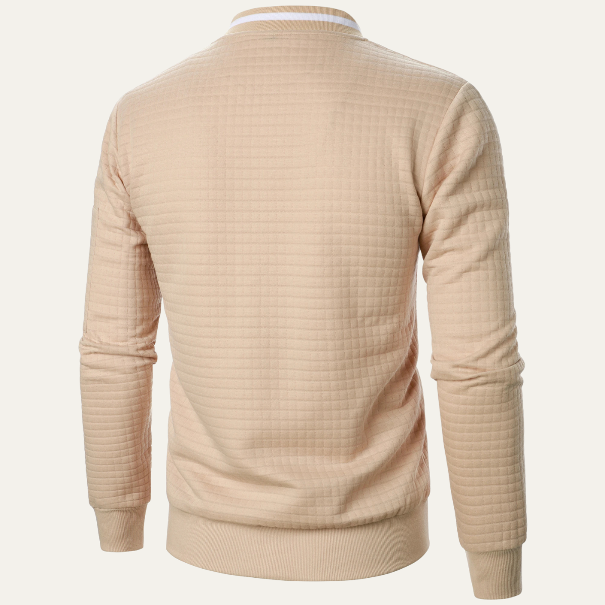 Relaxed Fit Men's Street Style Bomber Jacket