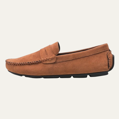 Luxury Suede Men's Slip On Loafers Shoes - Nocini