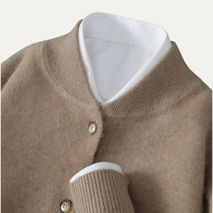 Premium Soft Men's Cashmere Knit Cardigan