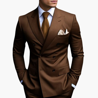 Classic Two Button Slim Fit Men's Suit