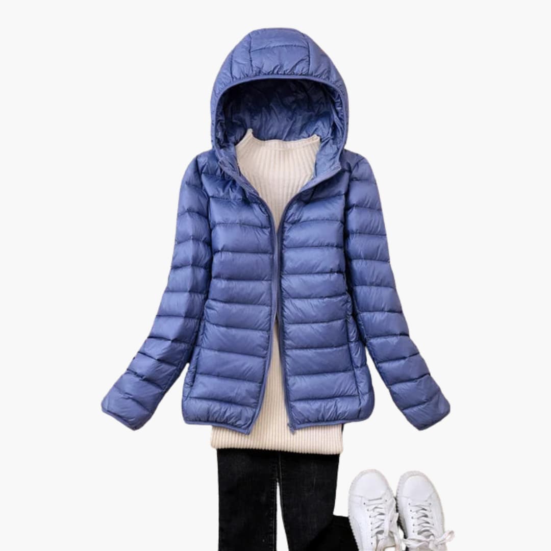Warm Waterproof Parka for Women with Hood