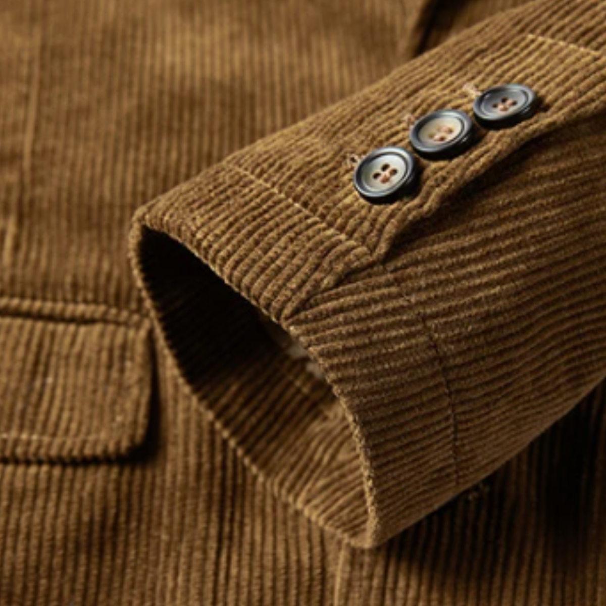 Classic Men's Retro Cord Blazer