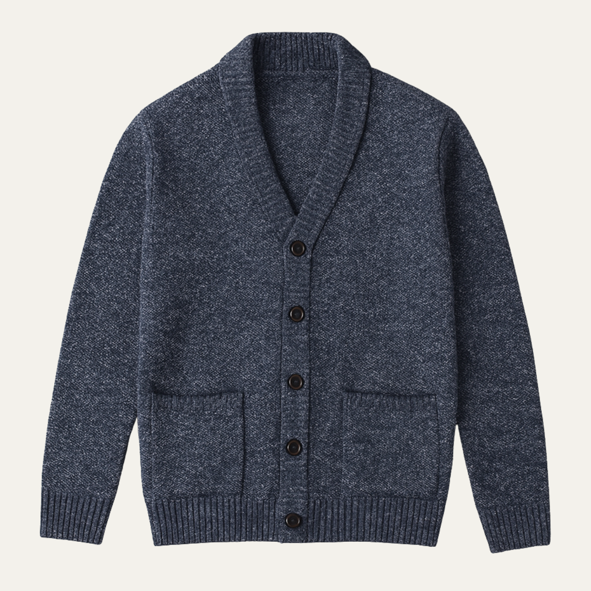 Comfortable Men's Knit V Neck Sweater Cardigan - Nocini