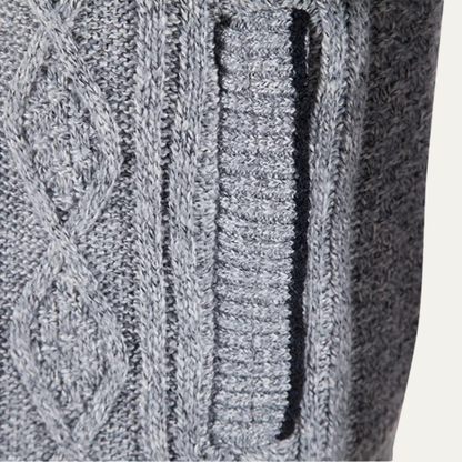 Cozy Men's Fleece Zipper Jacket