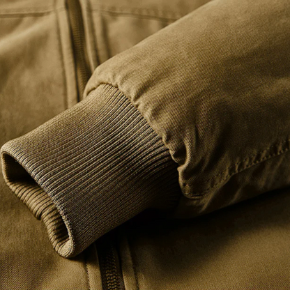 Warm Reversible Mens Fleece Bomber Jacket