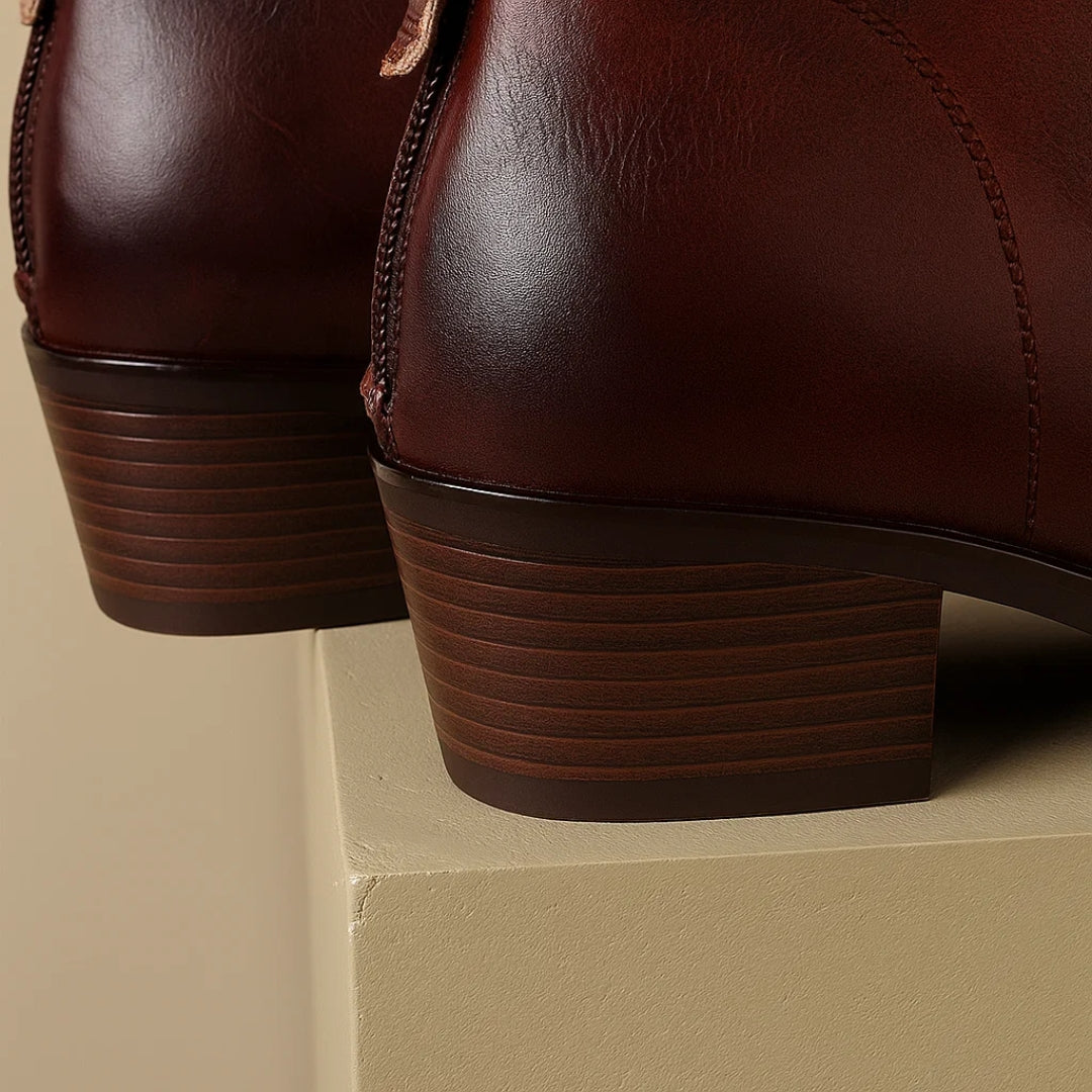 Elegant Women's Low Heel Boots
