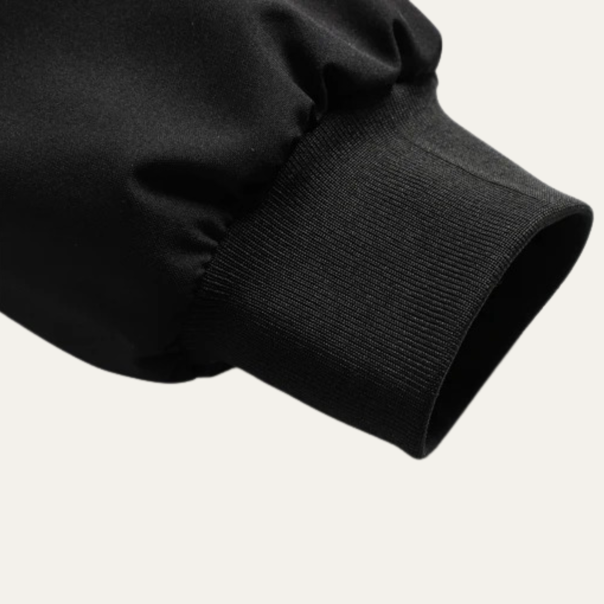 Warm Fleece Lined Mens Hooded Bomber Jacket