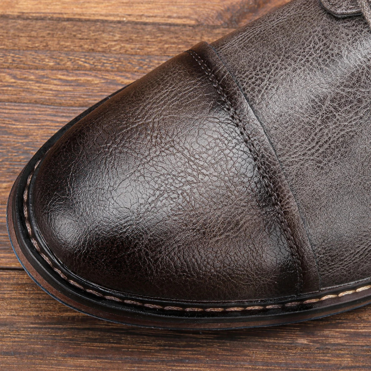 Classic Vintage Leather Lace Up Oxford Shoes