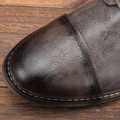 Classic Vintage Leather Lace Up Oxford Shoes