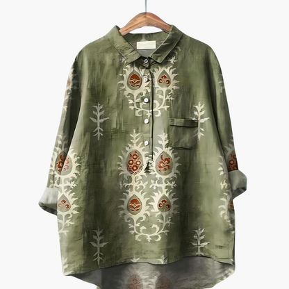 Women's Lightweight Floral Printed Summer Top