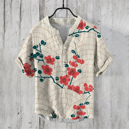 Casual Men's Short Sleeve Breathable Graphic Tee