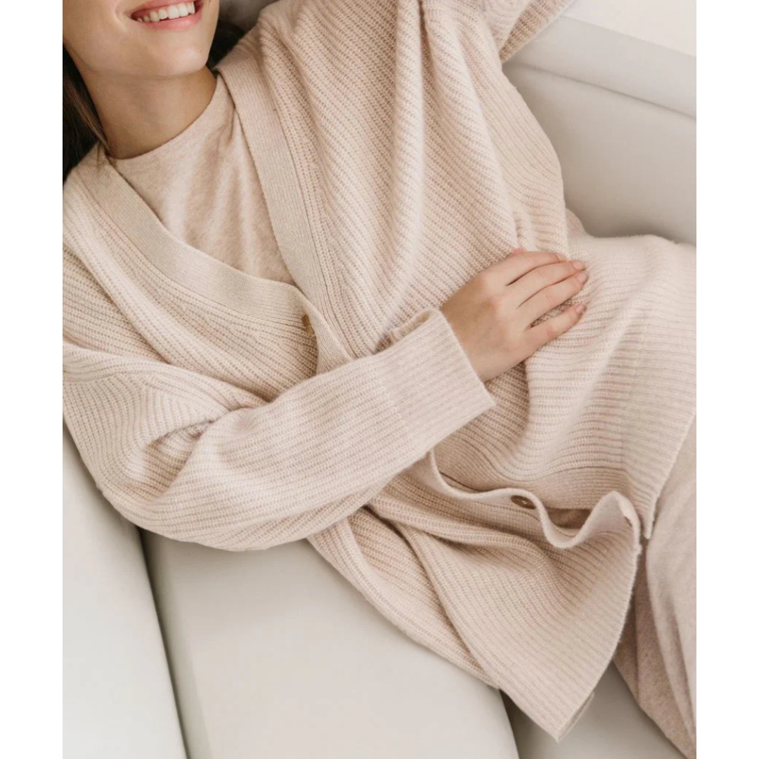 Soft Oversized Open Front Cardigan for Women