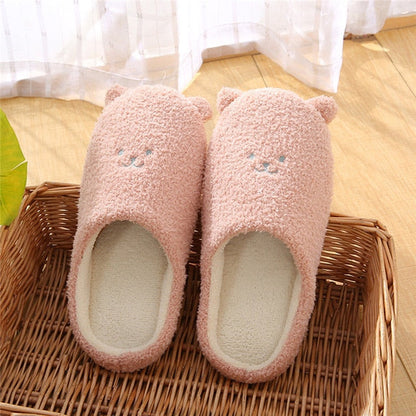 Cozy Women's Holiday Fuzzy Slippers