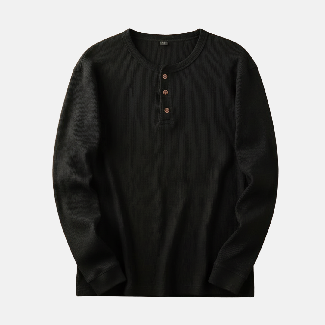 Classic Comfortable Mens Henley Shirt