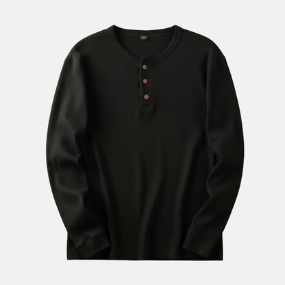 Classic Comfortable Mens Henley Shirt