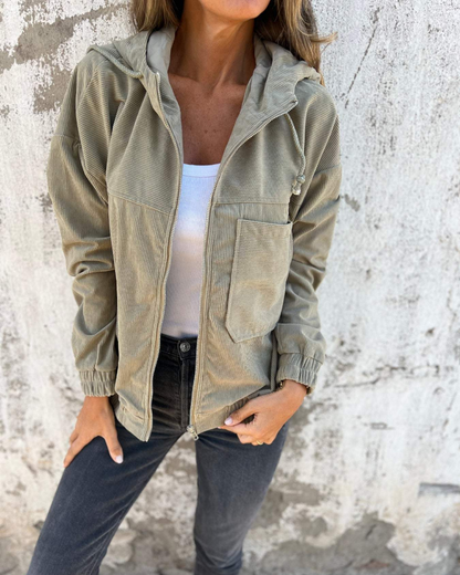 Rustic Textured Button Cardigan